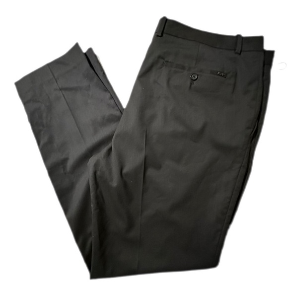 Michael Kors Classic-Fit Suit 2 Piece 100% Cotton Size-44R Color: Black - Picture 10 of 14